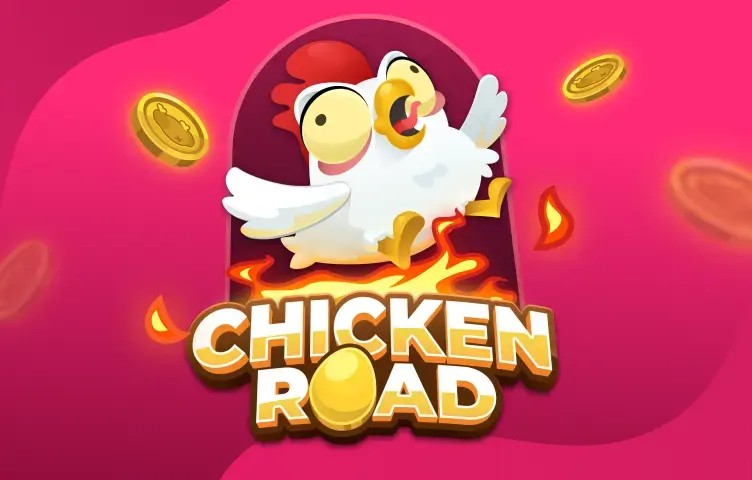 Chicken Road slot logo by InOut at Wintino CasinoChicken Road