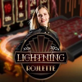 Lightning Roulette online game logo by Evolution on wintinoo.at