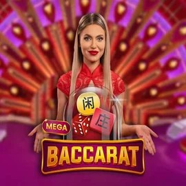 Mega Baccarat game by Pragmatic Play – logo hosted on Wintino Casino