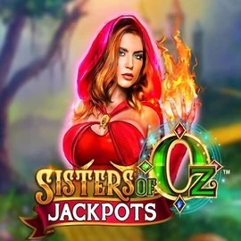 Sisters Of Oz Jackpots logo by Triple Edge Studios at Wintino CasinoSisters Of Oz Jackpots