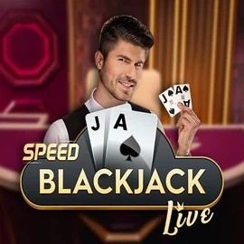 Speed Blackjack slot logo by Pragmatic Play at Wintino Casino