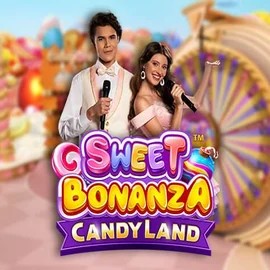 Sweet Bonanza Candy Land Live slot visual from Pragmatic Play available on wintinoo.at