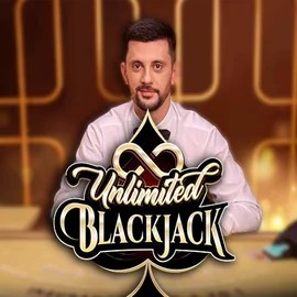 Unlimited Blackjack logo by Ezugi Wintino Casino